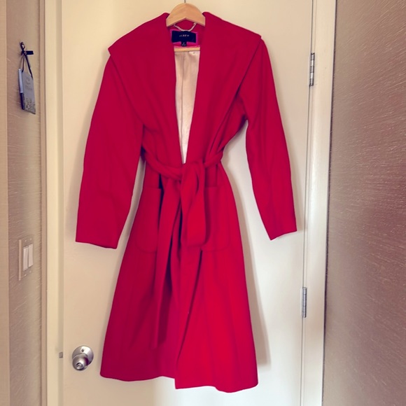 J. Crew Jackets & Blazers - Never worn J.Crew Belted wrap coat Item J6779